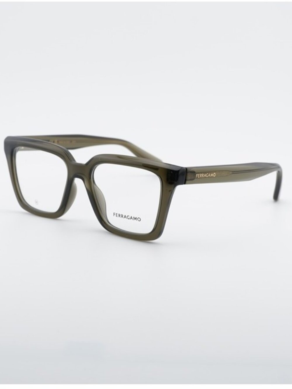 Salvatore Ferragamo SF2985 320 Eyeglasses Khaki 52mm Square Frame
